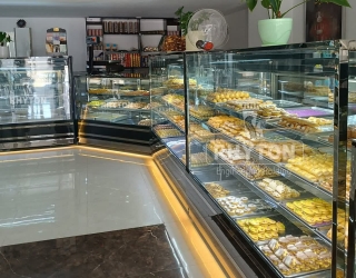 یخچال مشکی استیل دودی(ریتون شاپ)