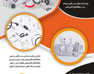 تولید انواع دوشاخه های پرسی (بندرابط و درخت سیم)
