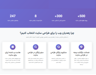 طراحی سایت حرفه‌ای با کمترین قیمت زهدیان وب