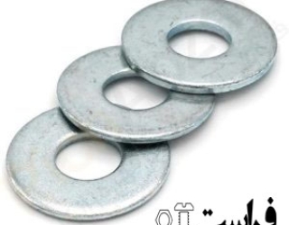 واشر آهنی سایز 50 – سفید و سیاه 3×80×50