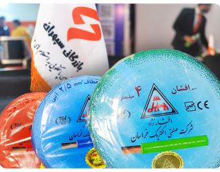 کابل مفتول 1 در 150 روکش PVC خراسان افشارنژاد