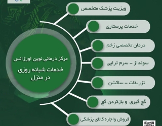 خدمات شبانه روزی پزشکی وپرستاری در منزل کرج