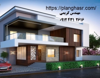 طراحی ویلا دماوند آبسرد کیلان رودهن