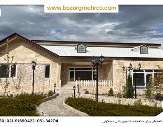 ساندویچ پنل صنعتی با طراحی زیبا