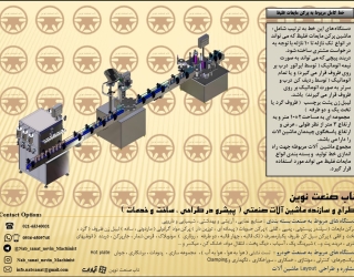 خط بسته بندی عطر و ادکلن