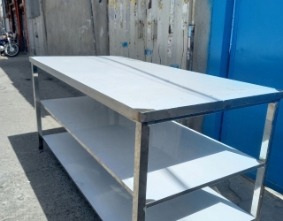 میزکار تمام استیل/ سینک استیل/کابینت استیل