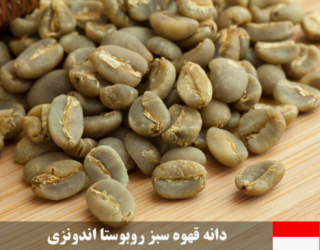 دانه قهوه سبز روبوستا اندونزی EP1 بصورت عمده – 30