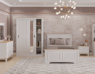 🛌✨ سرویس خواب دونفره آپادانا دکور – زیبایی، کیفیت و آرامش در اتاق خواب شما