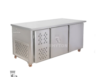 فریزرمیزکارفروشگاهی و قنادی و..(ریتون شاپ)سرمایش زیر صفردردل طراحی کاربردی