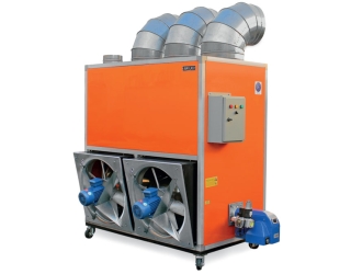 هیتر کوره هوای گرم IR-H250 کیلووات 250  ایران هیتر