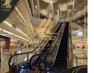 شیشه پله برقی