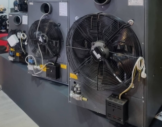 هیتر گازی ir-h700 نمای پشت