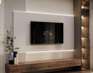 طراحی واجرای تی وی وال مدرن دراصفهان-قیمت مناسب واجرای سریع