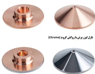  لنز و نازل دستگاه برش لیزر فایبر 