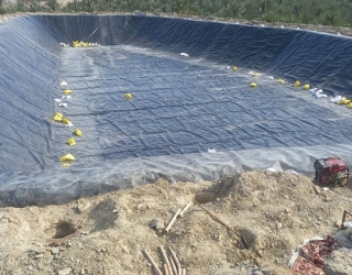 نصب استخرهای پلیمری،امکان نگهداری و افزایش ذخیره آب