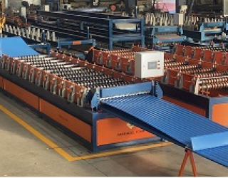 فروش انواع دستگاه تولید حلب شیروانی ***********