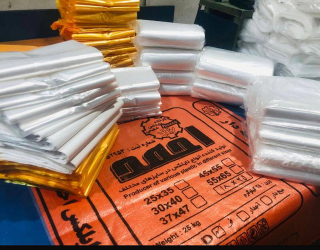 نایلکس شفاف و شیری و طلایی احمد 