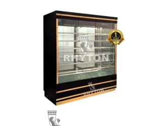 یخچال قنادی ایستاده دو طرف شیشه(ریتون شاپ)#جذاب