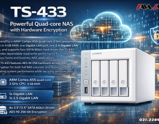 ذخیره‌ساز QNAP TS-433 انتخابی مطمئن برای خانه و کسب‌وکار :rocket: