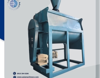 میکسر افقی ریبونی خوراک دام و طیور 