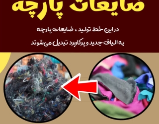 راه اندازی خط تولید الیاف از ضایعات پارچه