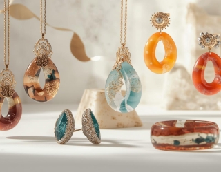 مهارت تخصصی زیورآلات رزینی + کسب درآمد حرفه‌ای