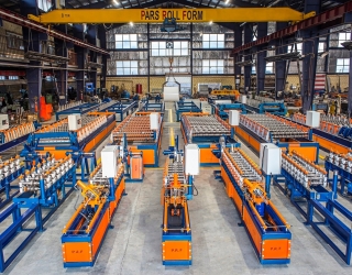 بهترین و با کیفیت ترین سازنده دستگاه تولید ورق شیروانی ایرانیتی