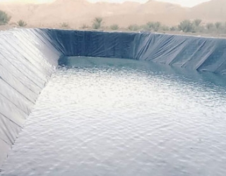 احداث و ساخت استخر آبیاری ذخیره آب