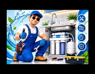 نصب و سرویس تصفیه آب خانگی در پرند