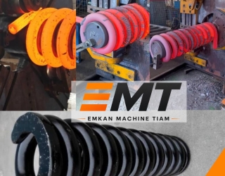ساخت انواع فنر لول،فنر تسمه،فنر پیچشی،فنر مخروطی،فنر دیسکی،فنر حلزونی با CNC