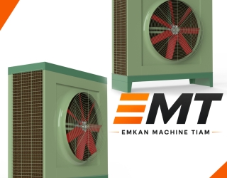 کولر صنعتی 80000- امکان ماشین تیام