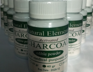 پودر شارکول خوراکی بیمارستانی